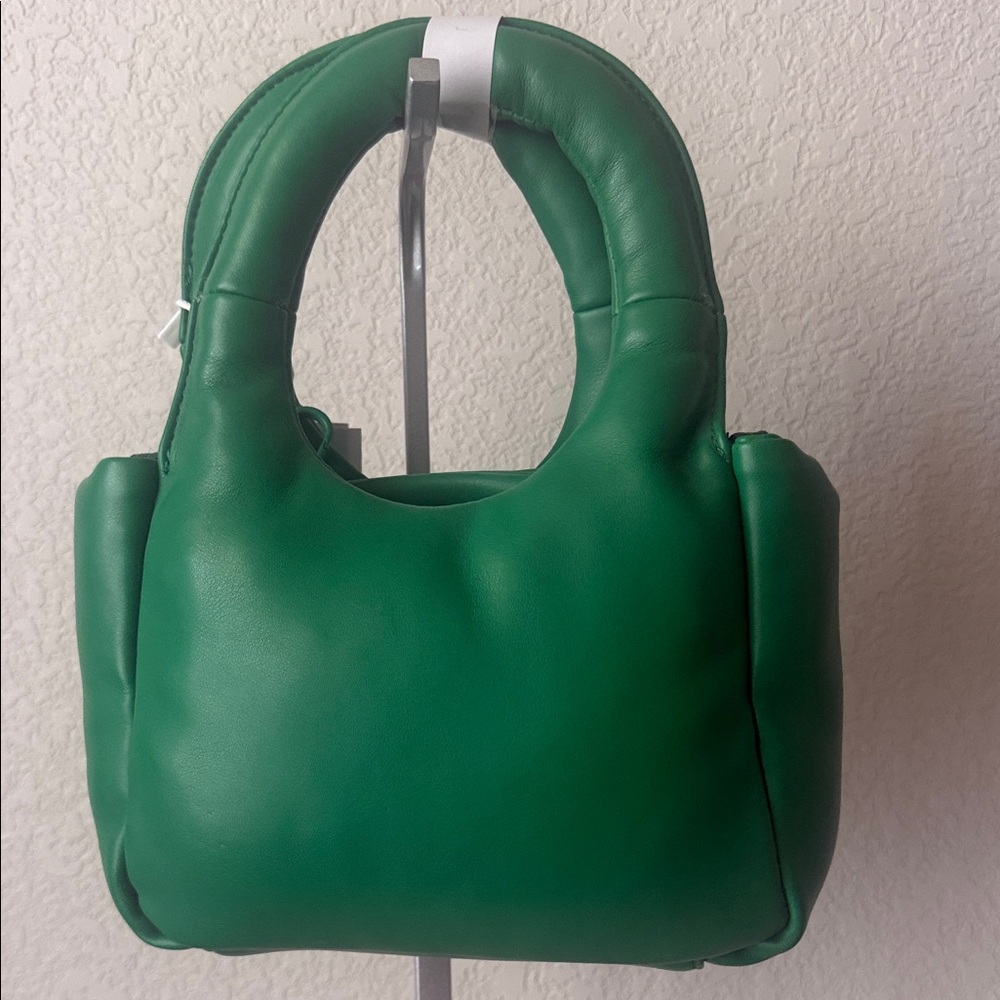 Virago Vibrant Green Vegan Mini Bag - Picture 4 of 8